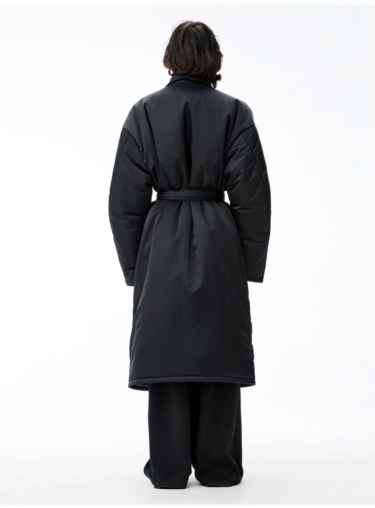 Waist-Cinched 3M Padded Parka