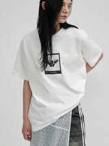 Printed 300G Long-Staple Cotton Short-Sleeve Tee