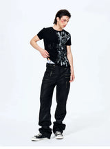 Men's Union Jack Print Tees
