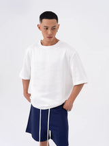 Men's Loose Reflective Short Sleeve Tees