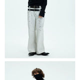 Two-color Fitted Long-sleeve Turtleneck Tee