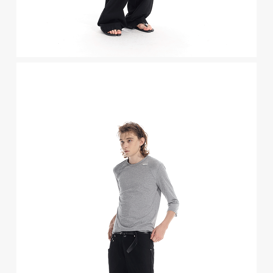 Cooling Pima Cotton Slim Tees