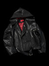 3M Collared Hooded Waxed Padded Jacket