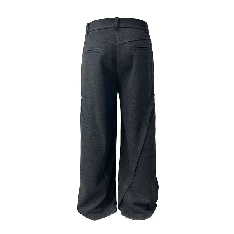 Loose Flare Fleece Pants