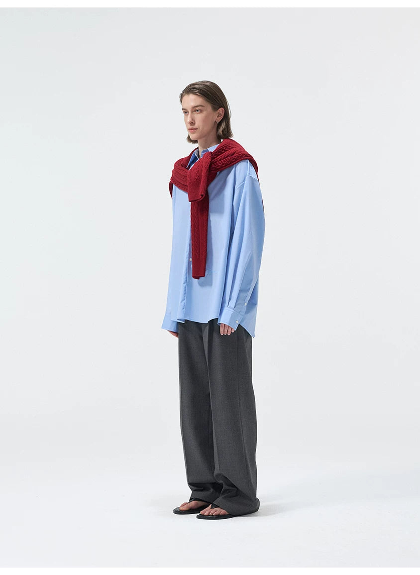 Embroidered Sun Protection Casual Shirt