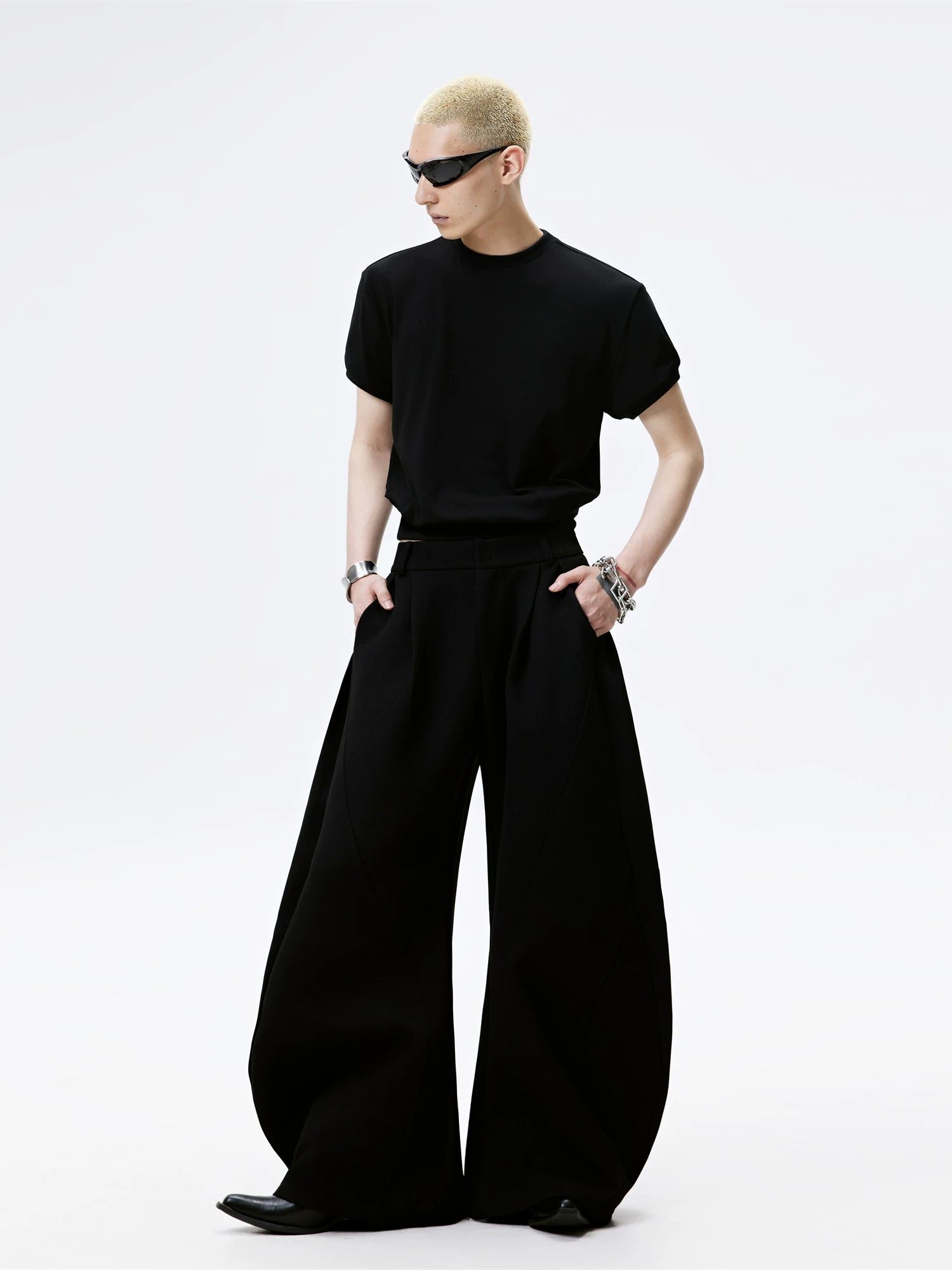 Men's Slim Stretchy Crop Tee