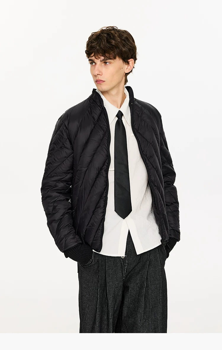 Winter Stand Collar Lightweight Down Jacket