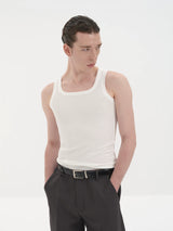Flattering Lightweight Wide Collar Tank Tops