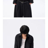 Wool Blend Quilted Short Jacket