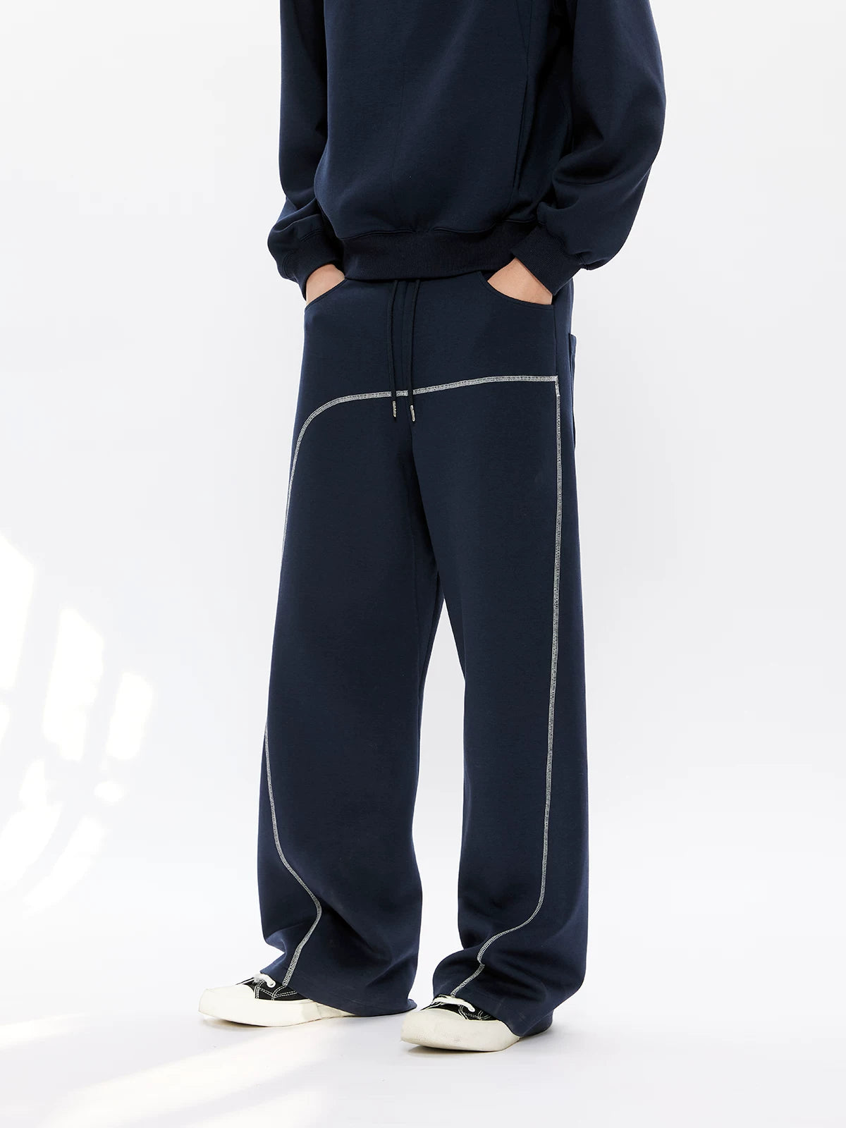 Men's Contrasting Casual Sweatpants