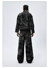 American Chain Print Detroit Work Jacket