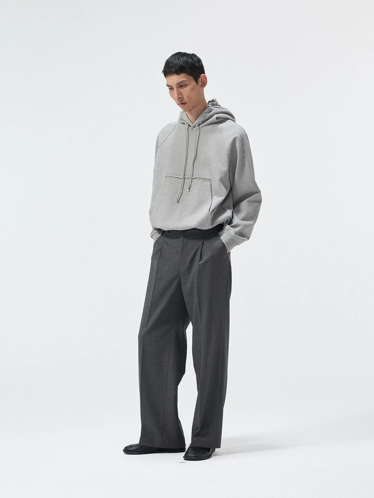 Cotton Terry Kangaroo Pocket Hoodie
