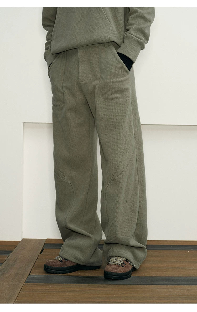 Men's Casual Thick Self-Heating Fleece Pants