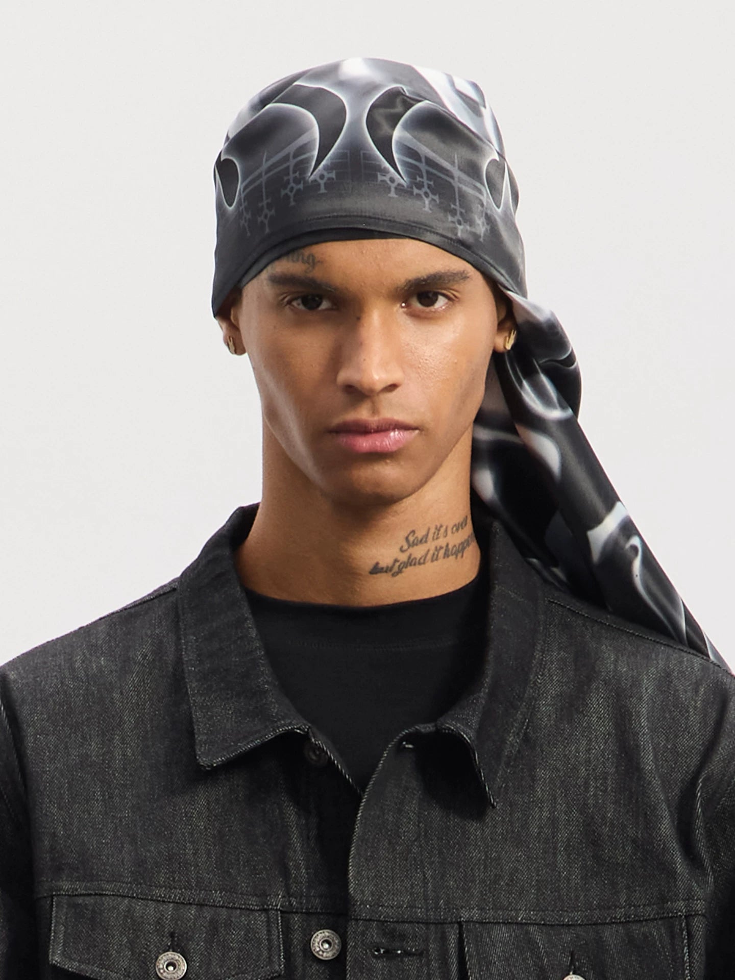 Breathable Dark Opium Print Bandana