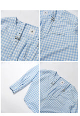 Plaid Strap Shirt