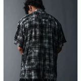 Unisex Cleanfit Multi-color Fringed Plaid Shirts