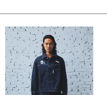 Okayama Classic Pleated Cropped Denim Jacket