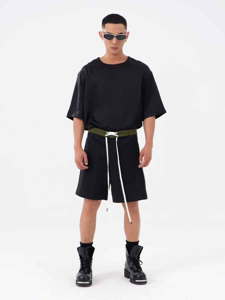 Men's Loose Reflective Short Sleeve Tees
