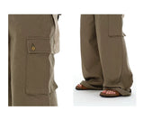 Men's Loose Multi-pocket Flare Cargo Pants