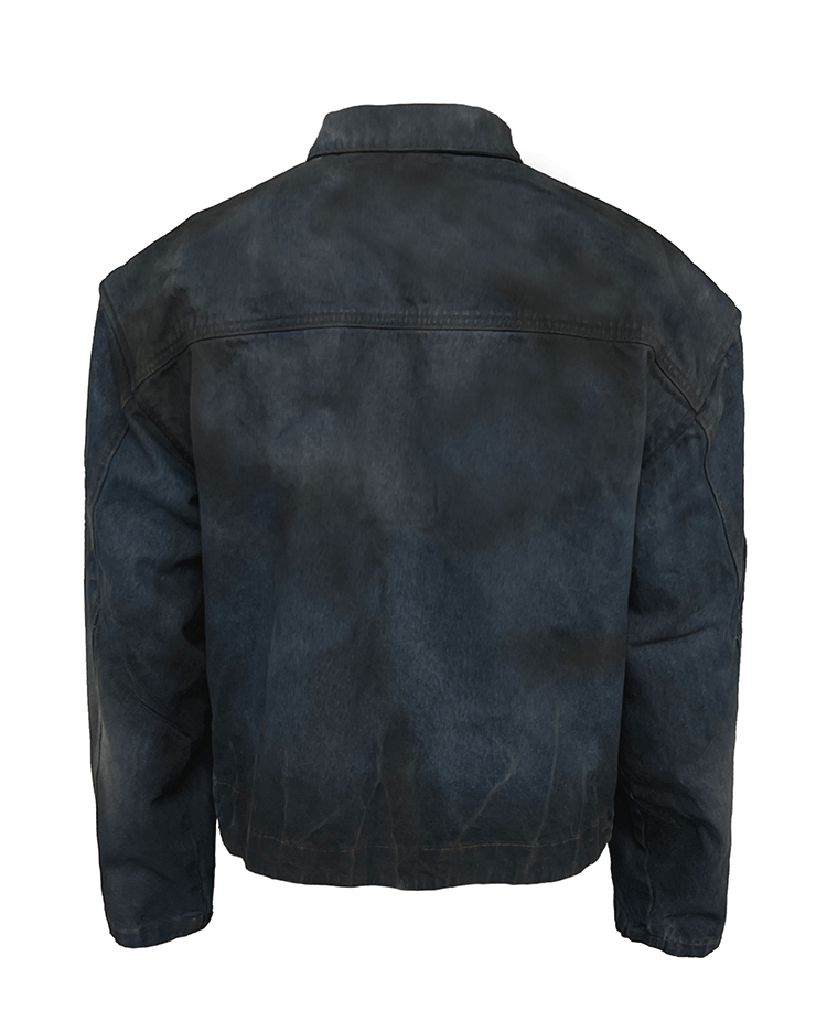 Frosted Washed Denim Jacket