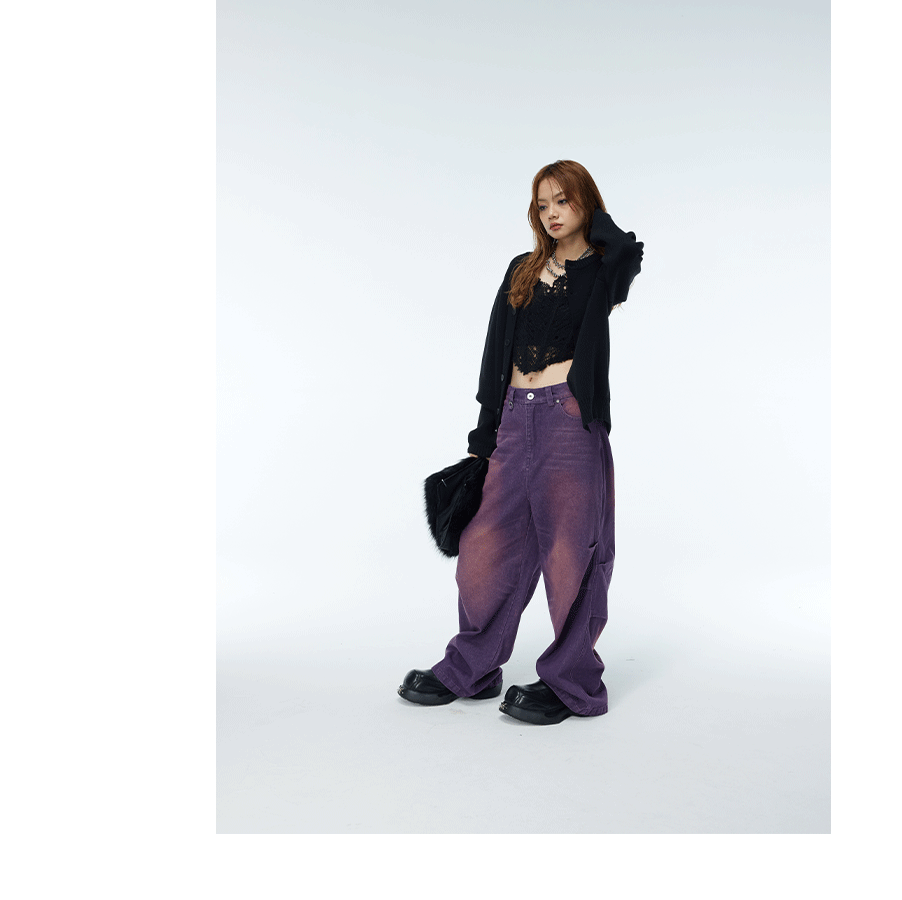 Rivet-Trimmed Two-Tone Cardigans
