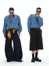Men's Misty Blue Long Sleeve Shirts