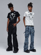 American Hip-Hop Printed Slim Tee