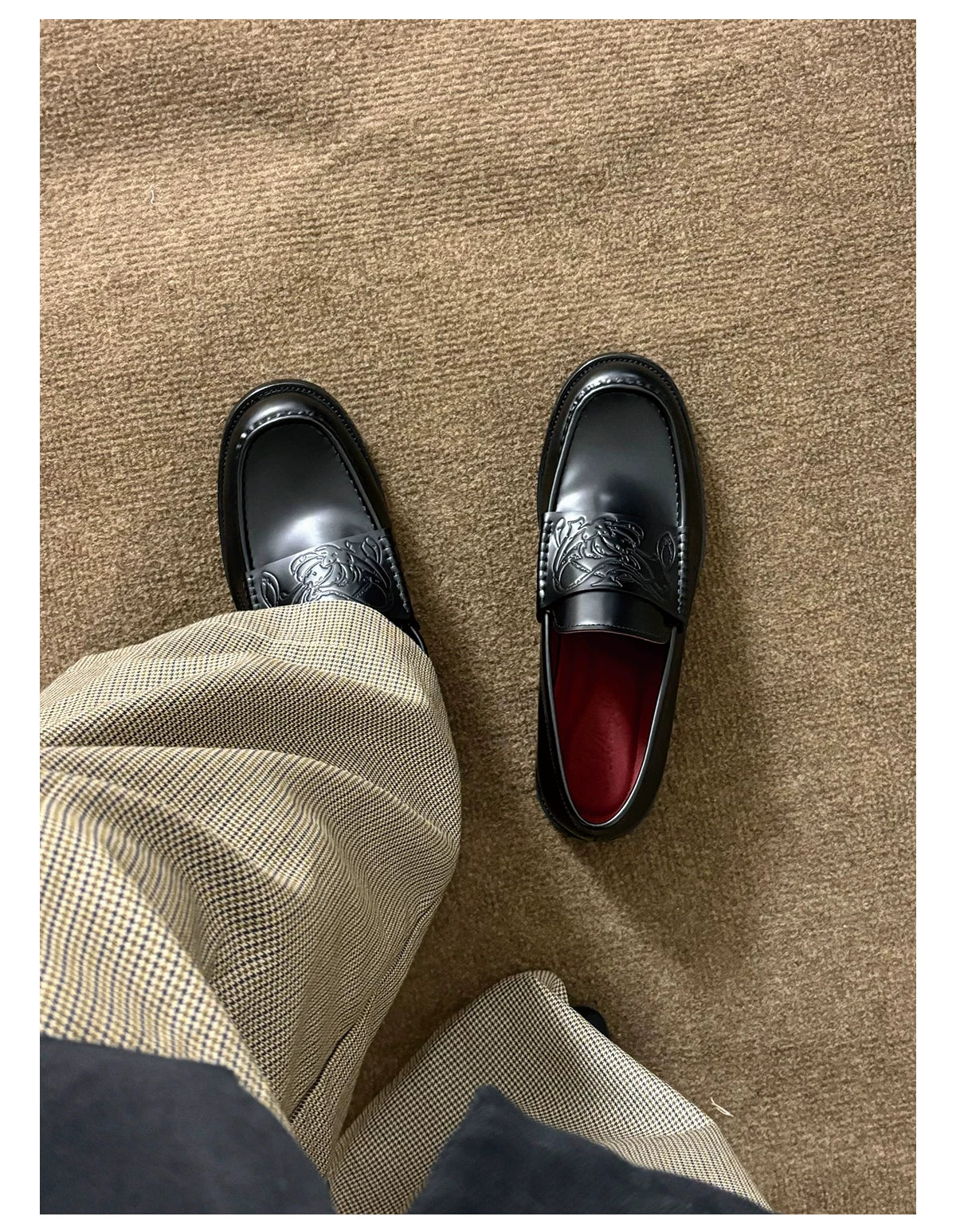 Vampire Loafer Shoes Full Grain Leather