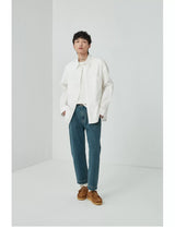 Split Pocket Basic Cotton Shirt