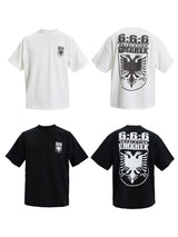 Two-Tone Shield Print Tee