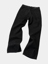 Baggy 15 Oz Rigid Black Jeans