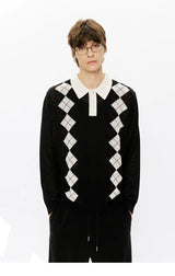 Men’s 100% Lyocell Diamond Knit Polo