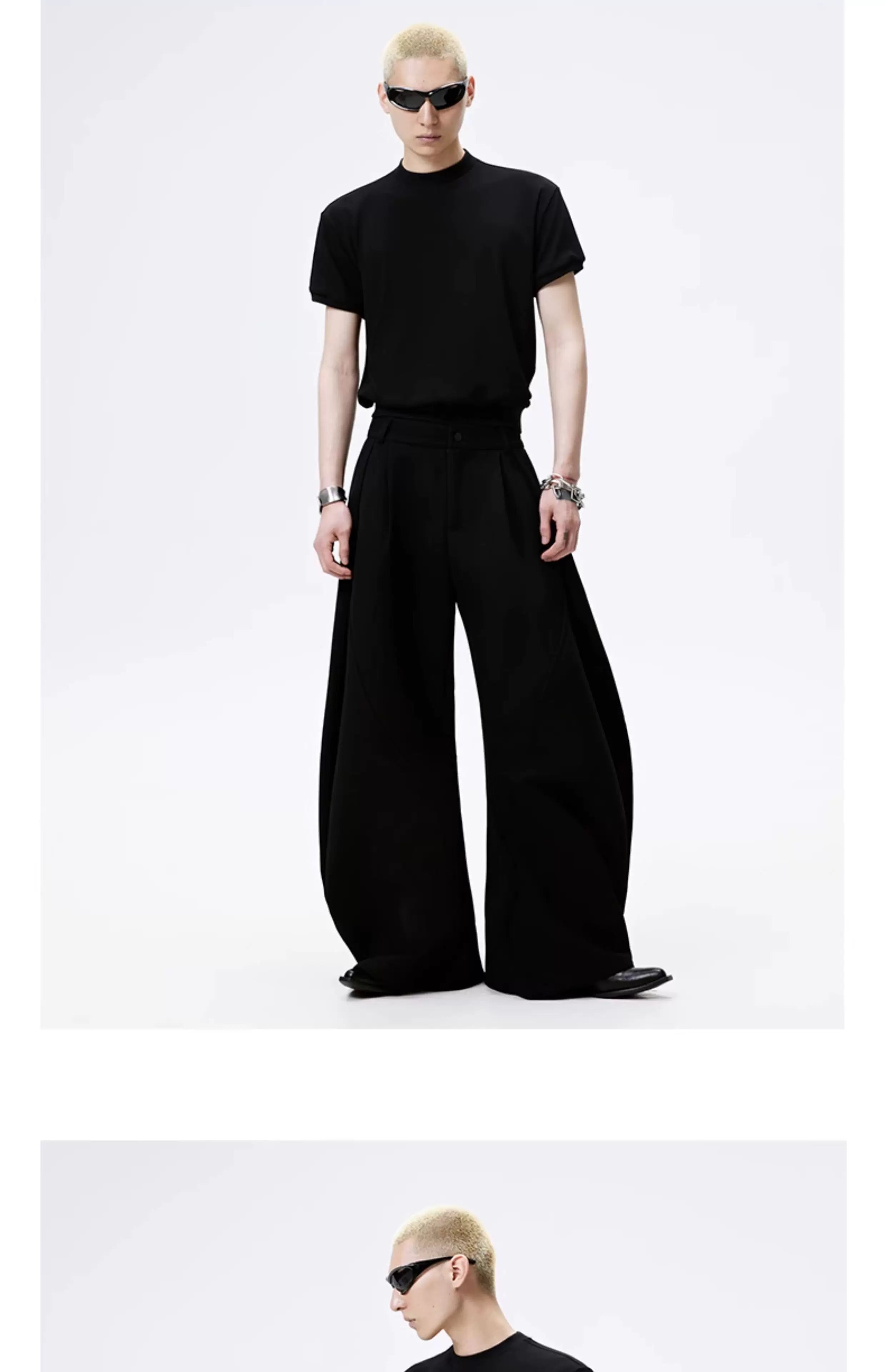 Men's Slim Stretchy Crop Tee