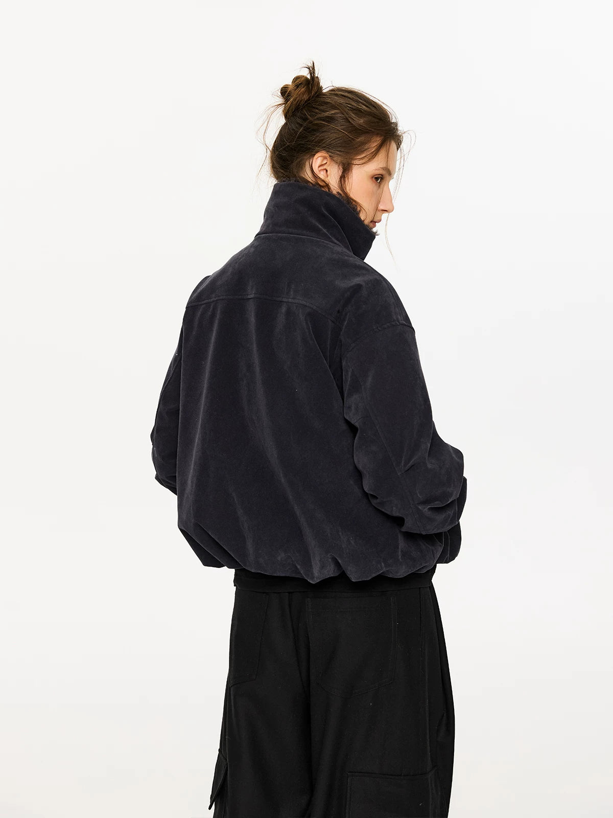 Men's Suede Lapel Winter Teddy Coat