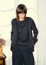 Men's Old Money Two-in-One Knit Cardigan