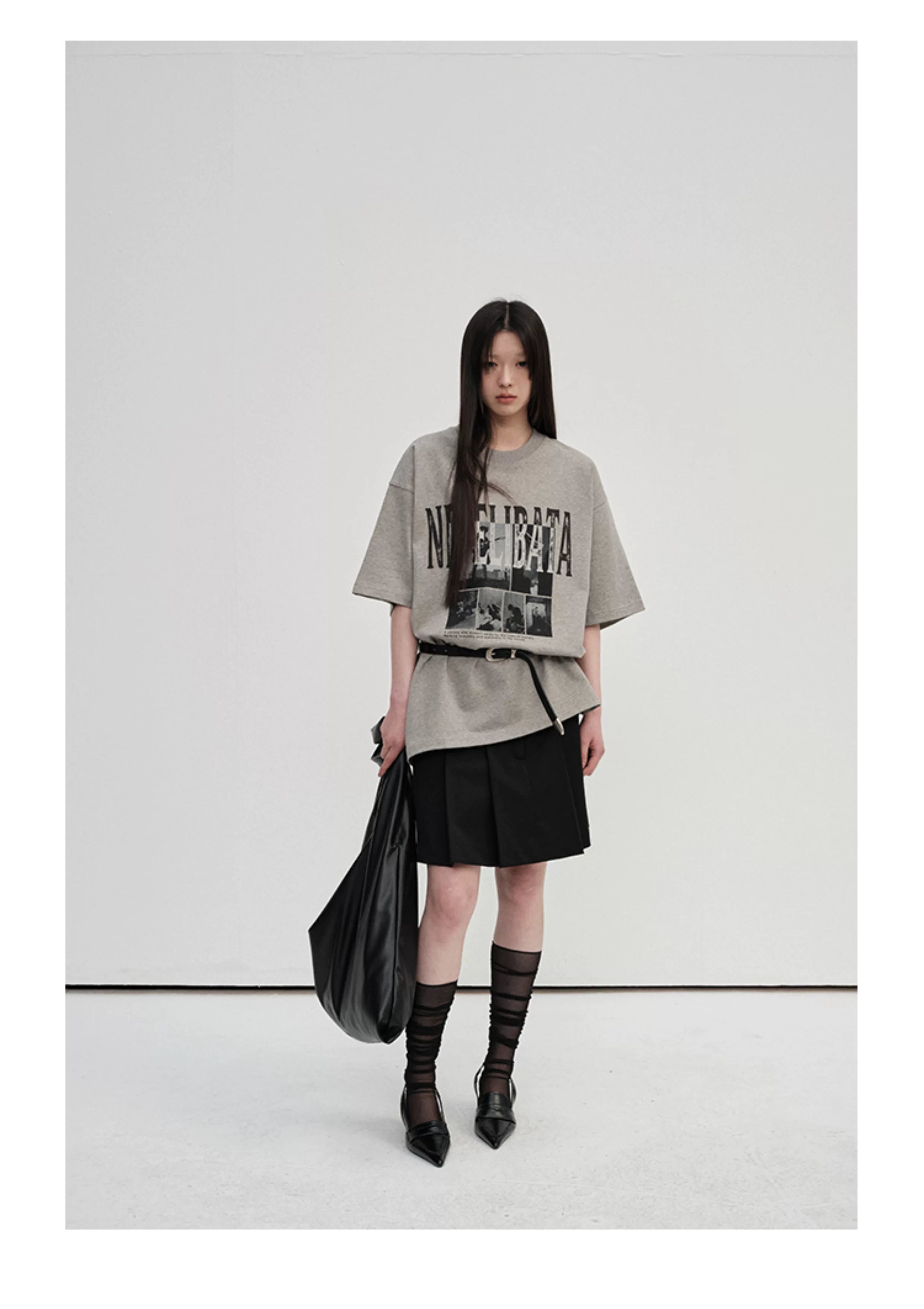 300G Double Yarn Printed Tee