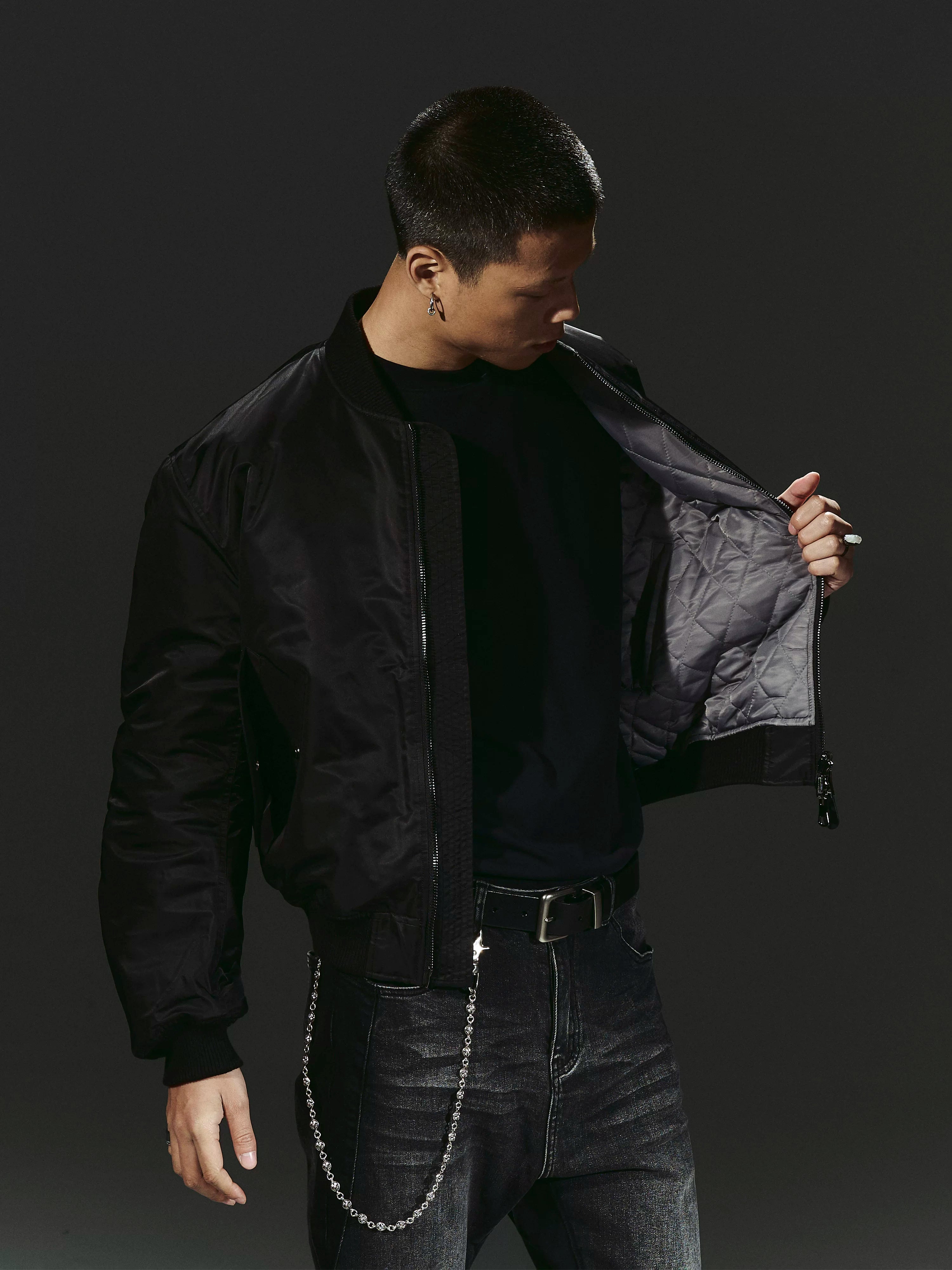 Reversible Quilted Boxy Cotton Coat