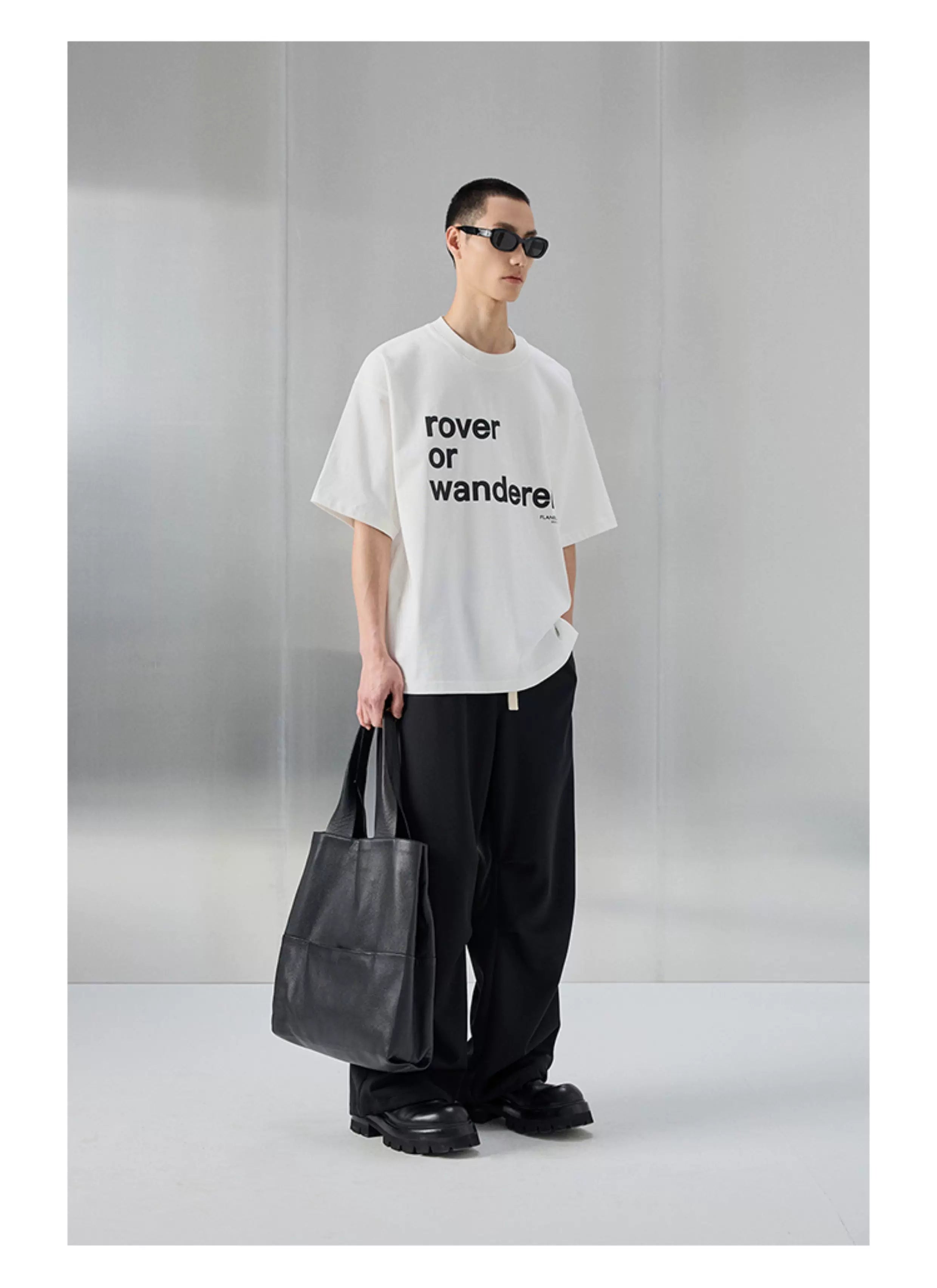 Foam Print Loose Tees