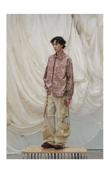 Multi-Length Detachable Patchwork Cargo Pants