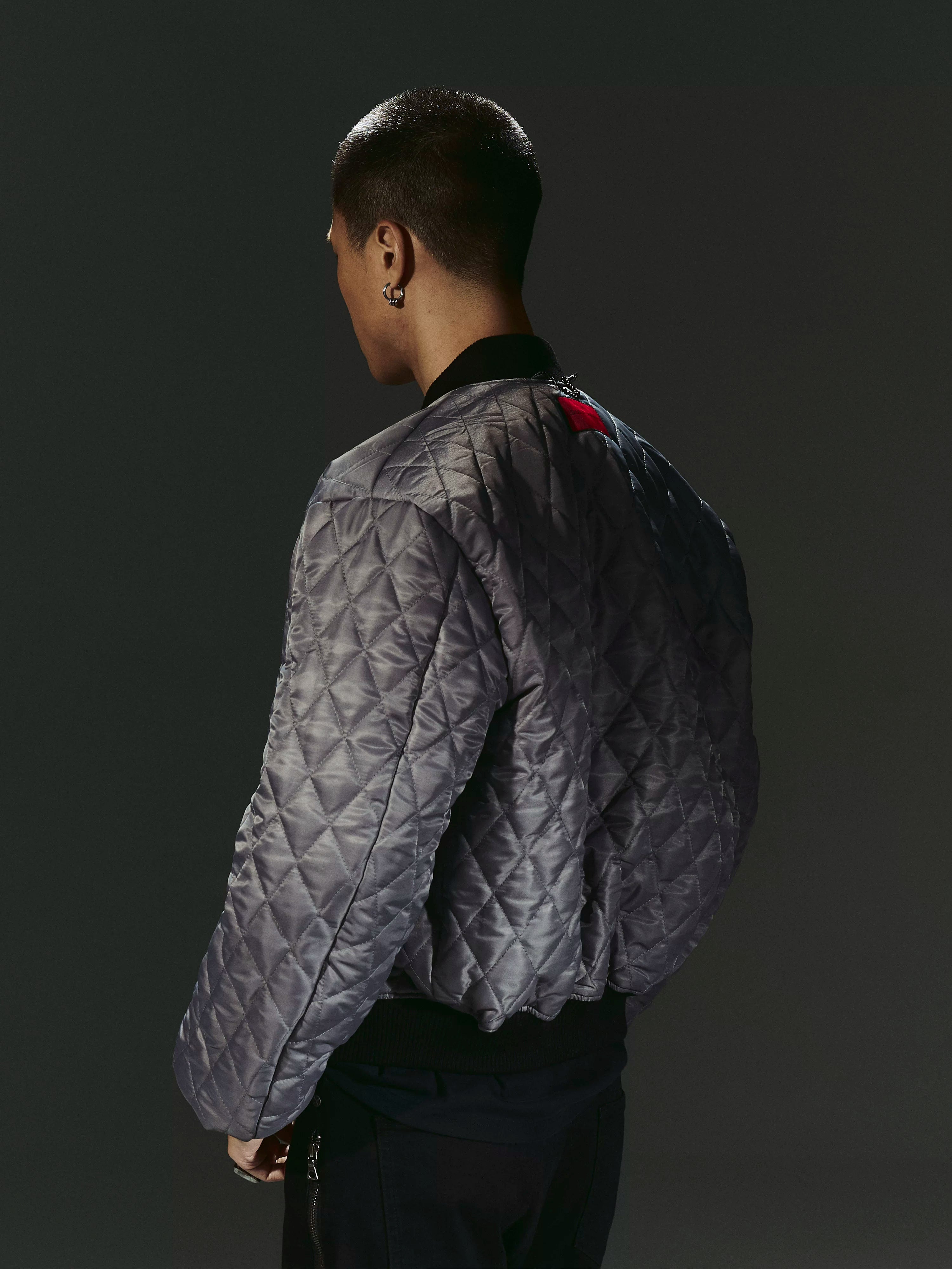 Reversible Quilted Boxy Cotton Coat