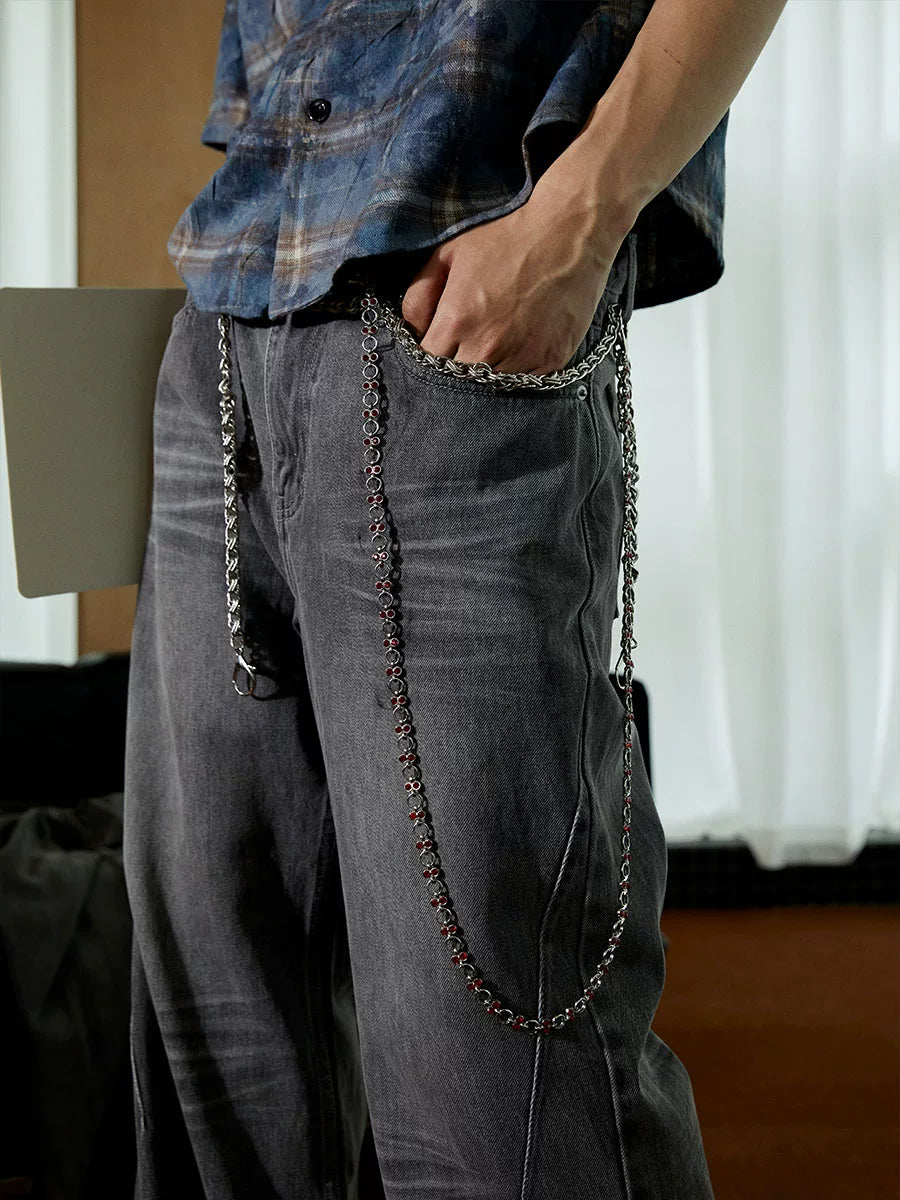 Reinforced Cherry Gem Pants Chain