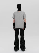 Men's Solid Minimalist Deconstructed Tees