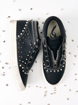 Men's Rivet Mid-top Skate Shoes