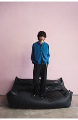 Merino Wool Cashmere Zip Crew Cardigan