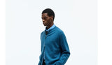 Merino Wool Casual Pleated Straight Pants