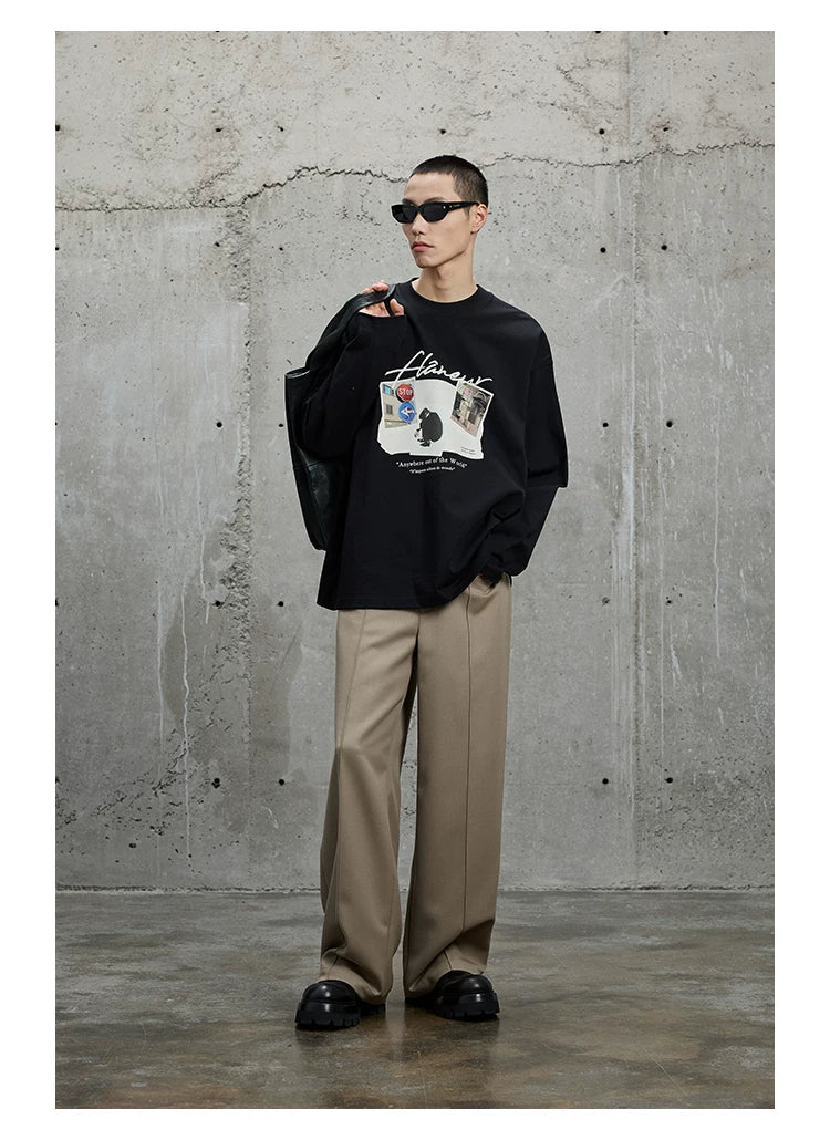 Printed Heavyweight Short & Long Sleeve Tees