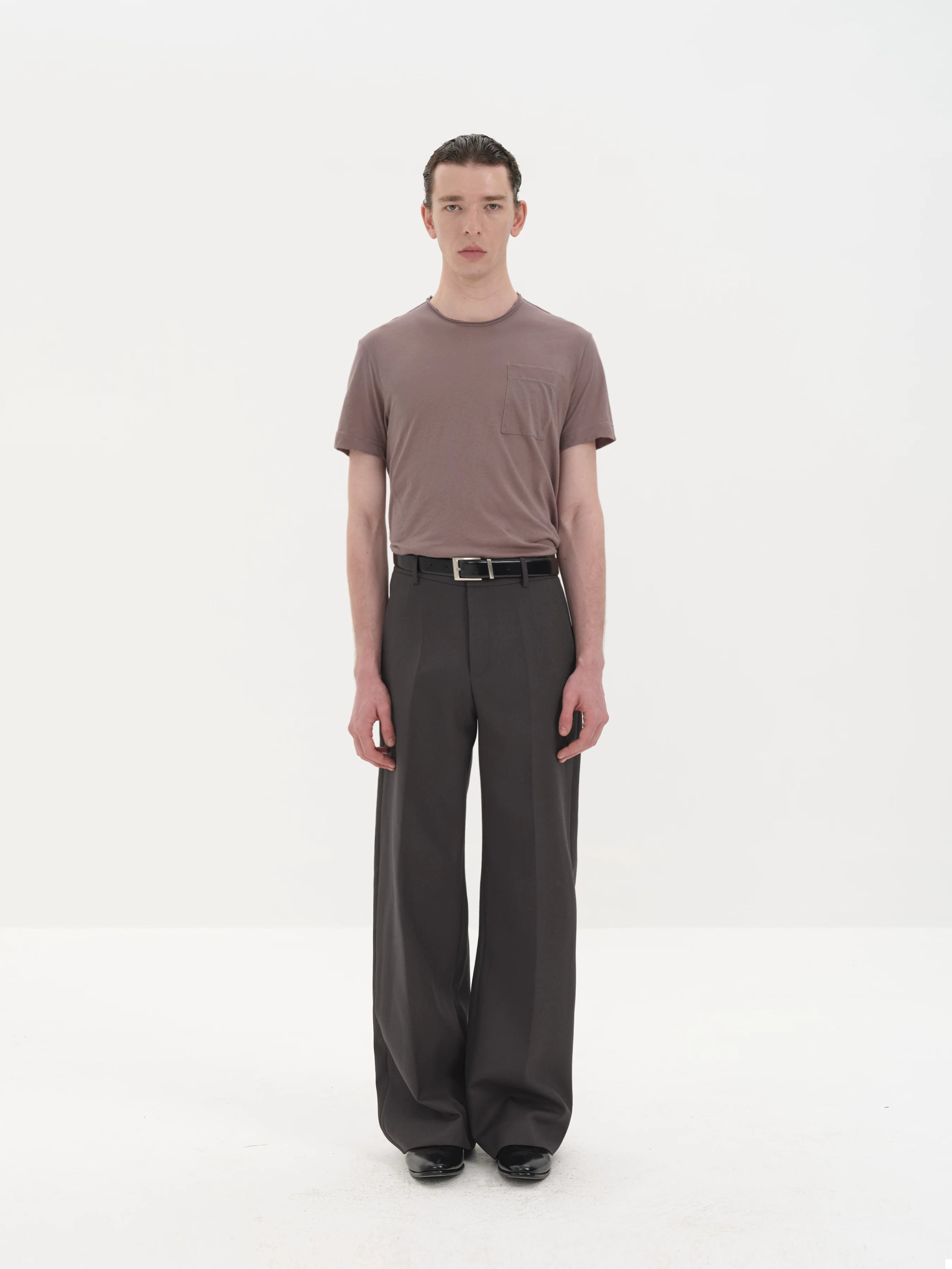 Chest Pocket Silk Cotton Tees