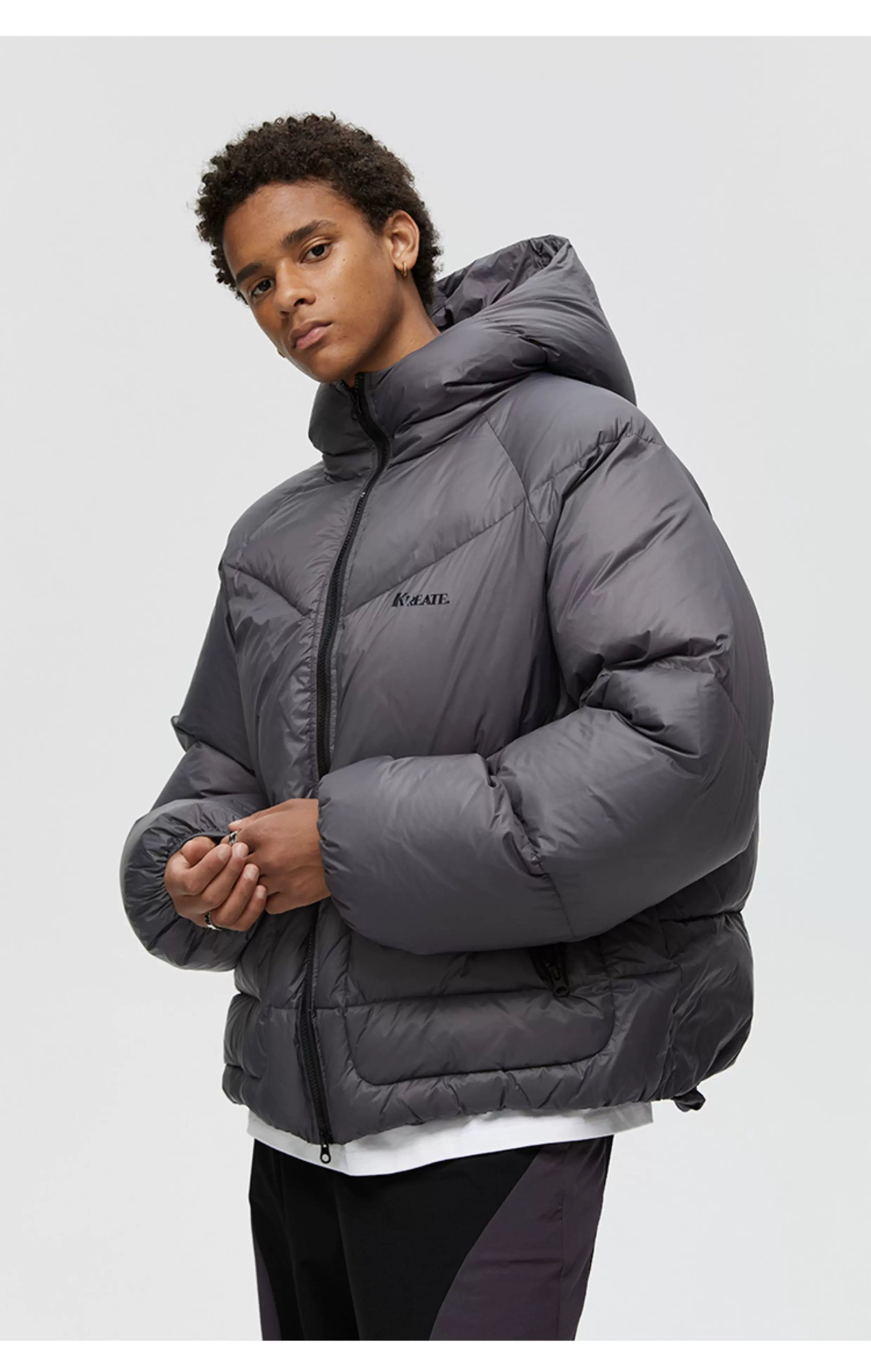90% White Duck Down Winter Coat