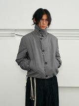 Men's Winter 3-in-1 Vest Scarf Coat