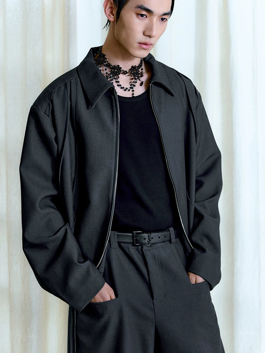 Deconstructed Armored Miscanthus Jacket
